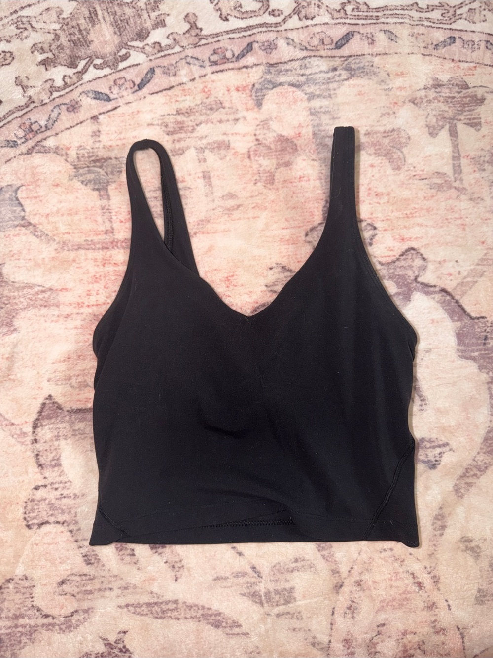 BLACK LULULEMON TANK